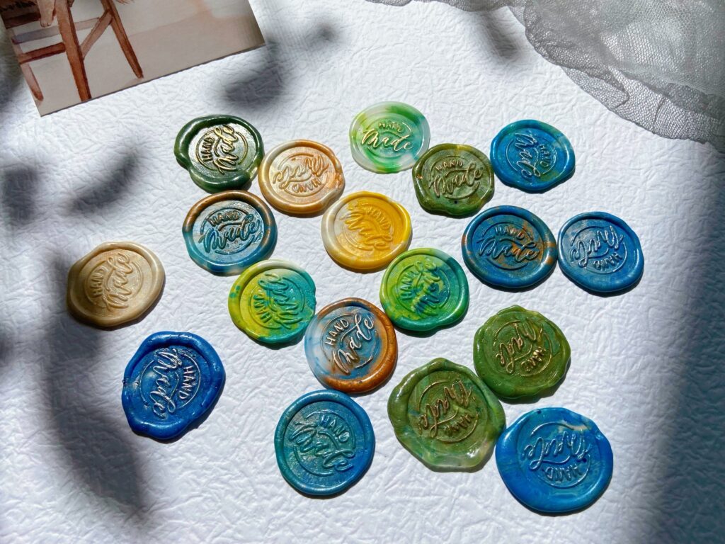 Handmade B封蝋/シーリングスタンプsealing wax 手紙/招待状/年賀状/贈り物/手帳デコ
