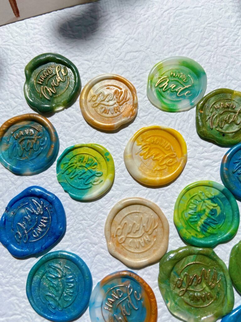 Handmade B封蝋/シーリングスタンプsealing wax 手紙/招待状/年賀状/贈り物/手帳デコ