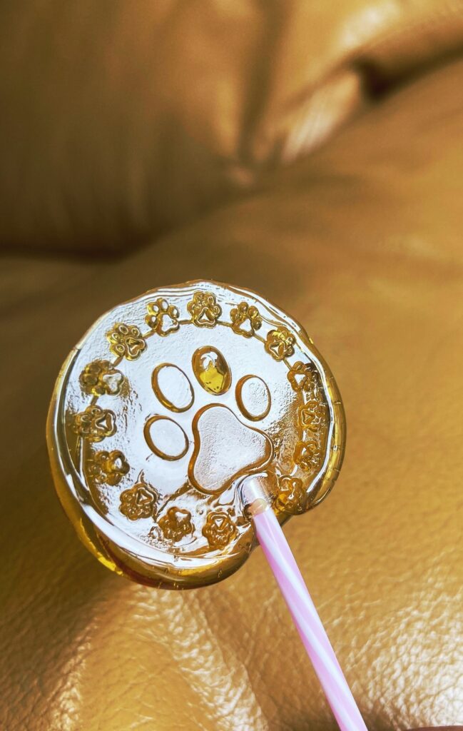 ロリポップ透明封蝋/シーリングスタンプsealing wax「5枚1セット」　手紙/招待状/年賀状/贈り物/手帳デコ