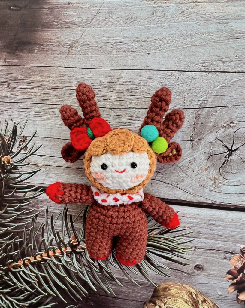 クリスマス人形　飾り　季節のデコレーション　エルク　雪だるま　クリスマスツリー　ギンジャーマン　ストラップバッグチャーム