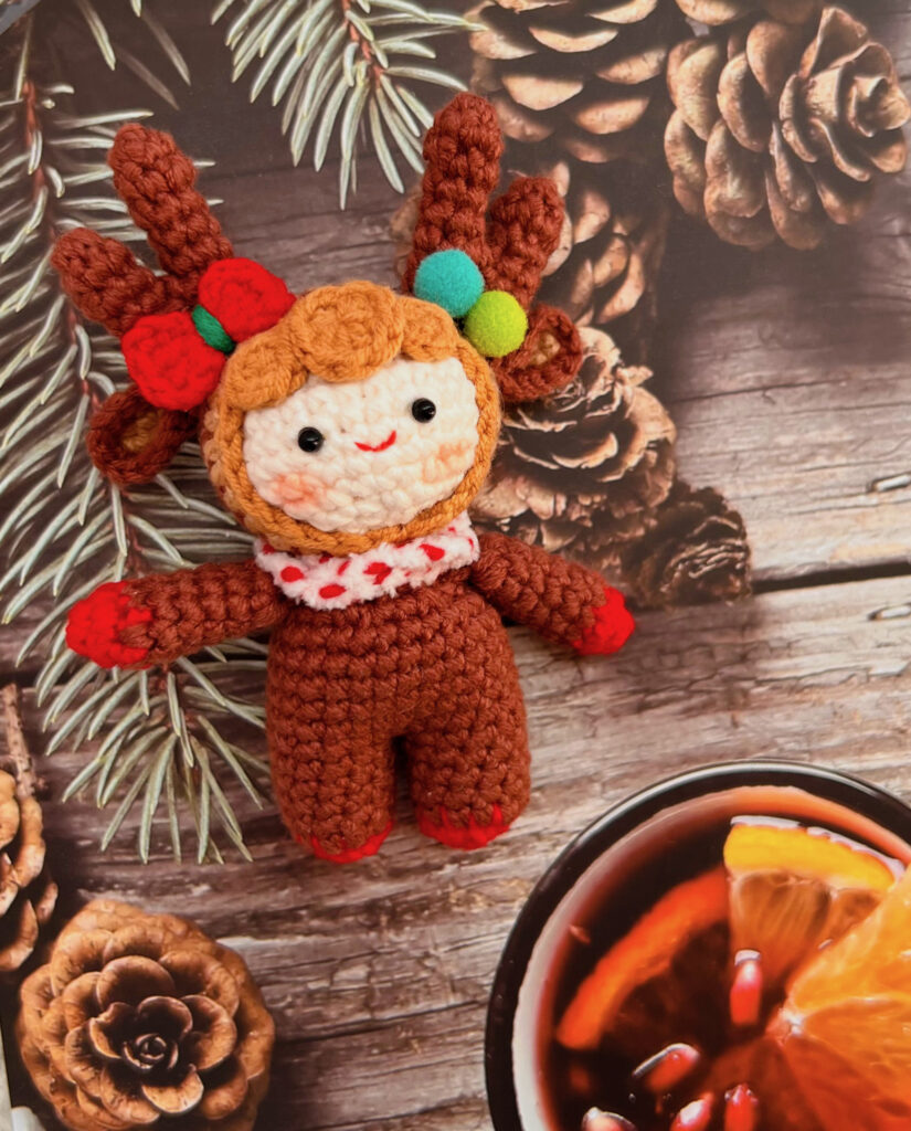 クリスマス人形　飾り　季節のデコレーション　エルク　雪だるま　クリスマスツリー　ギンジャーマン　ストラップバッグチャーム