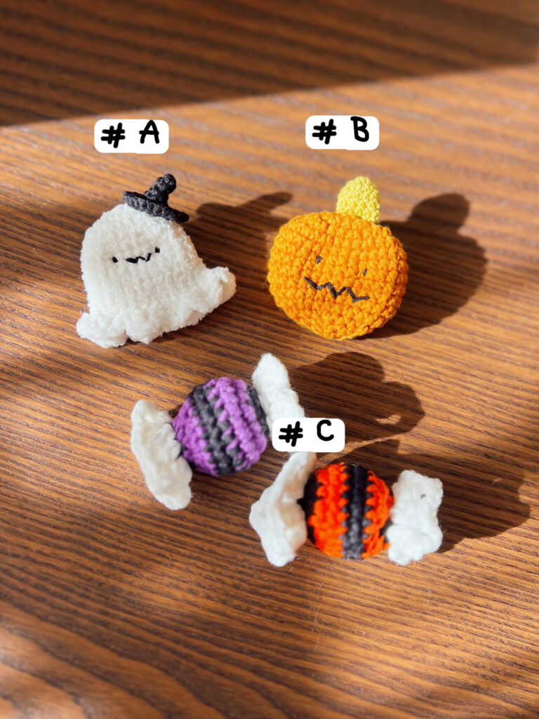 ハロウィン アイテム ブローチ ヘアクリップ 仮装グッズ ゴースト カボチャ pumpkin キャンディ