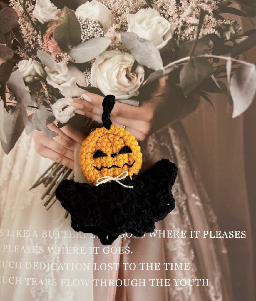 ハロウィン　アイテム　ブローチ ヘアクリップ　仮装グッズ  カボチャ魔法使い　pumpkin ウイザード